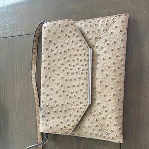 Merona Faux Ostrich Purse